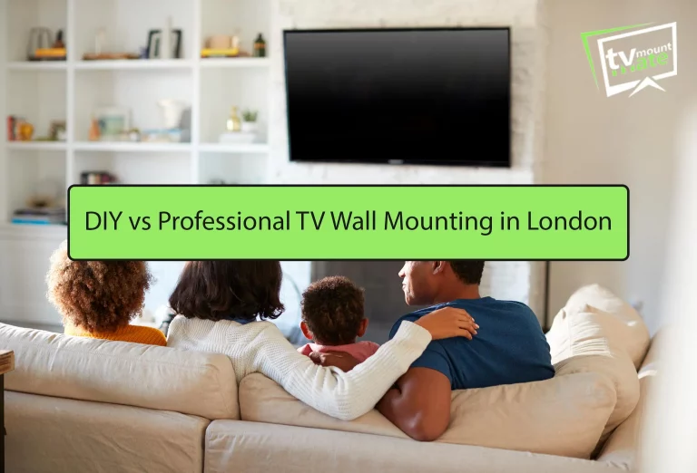 diy vs professional tv wall mounting in london