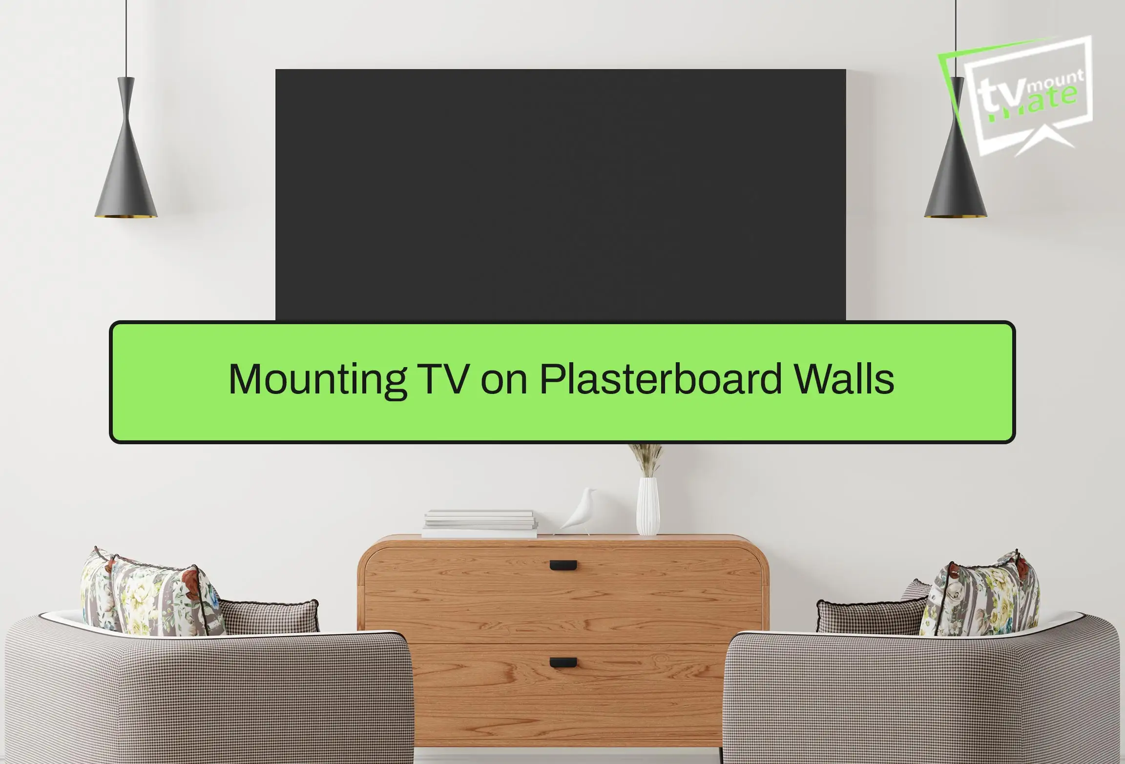 Mounting TV on Plasterboard Walls