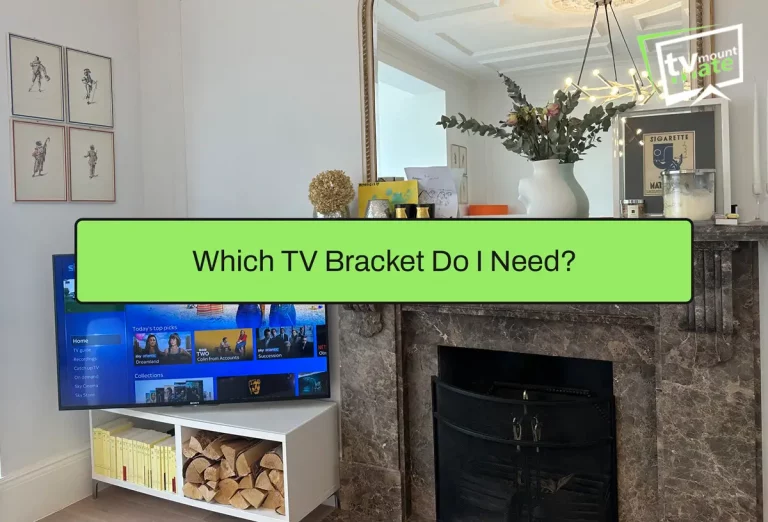 55-inch Sony BRAVIA 8 angled into the room on a full-motion bracket in Camden
