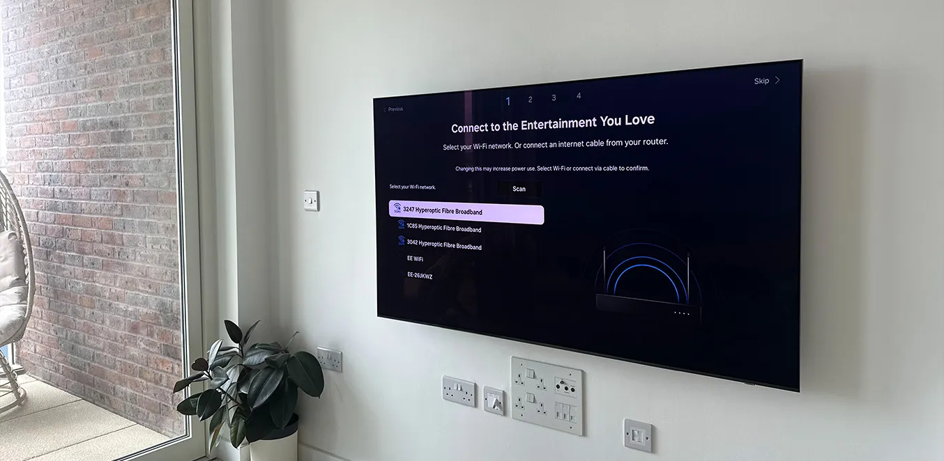 same-day tv mounting services in london for quick and secure wall installations.
