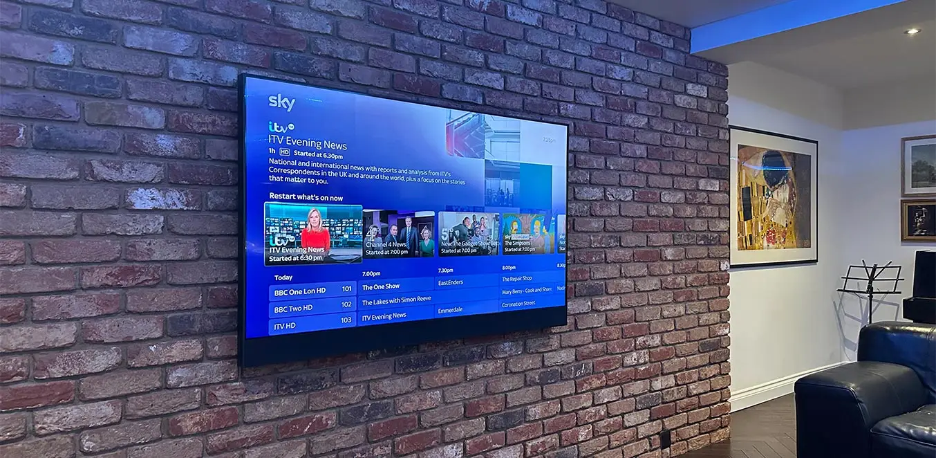 tv installation near me – same-day TV wall mounting and installation solutions