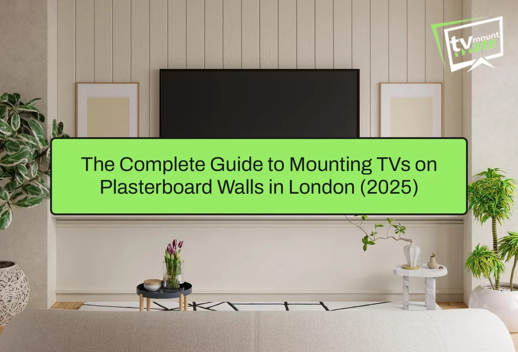 The Complete Guide to Mounting TVs on Plasterboard Walls in London (2025) 8 Mounting TVs on plasterboard walls securely in London