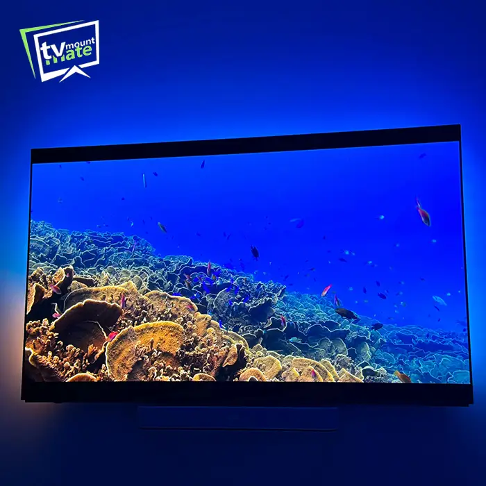 65 inch Sony Bravia 8 II with Sonos Beam and hidden cables